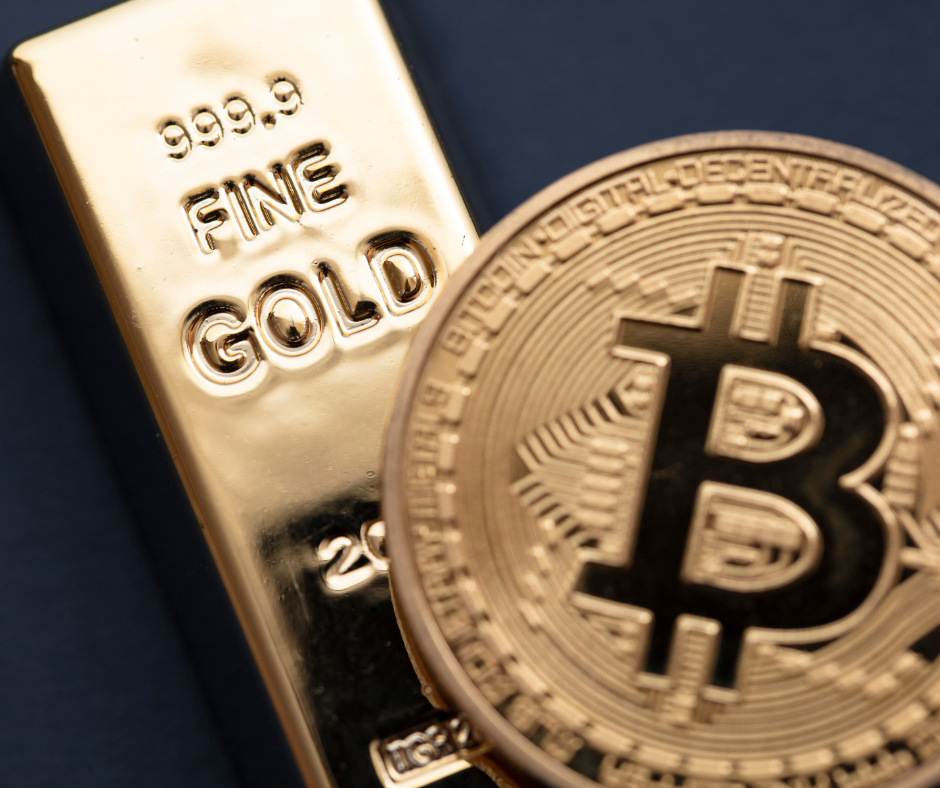 Zlato in kriptovalute: kako sestaviti moderen in uravnotežen portfelj