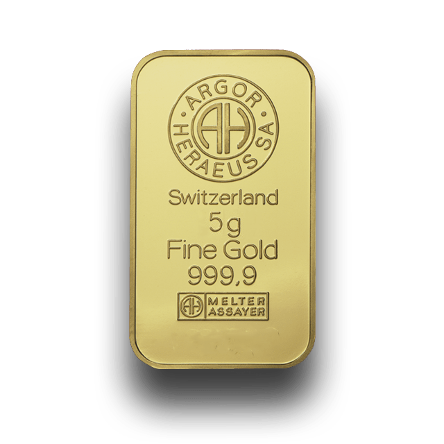 Zlata palica Argor-Heraeus 5 g