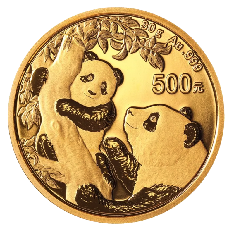 Zlatnik Panda 30 g 2024